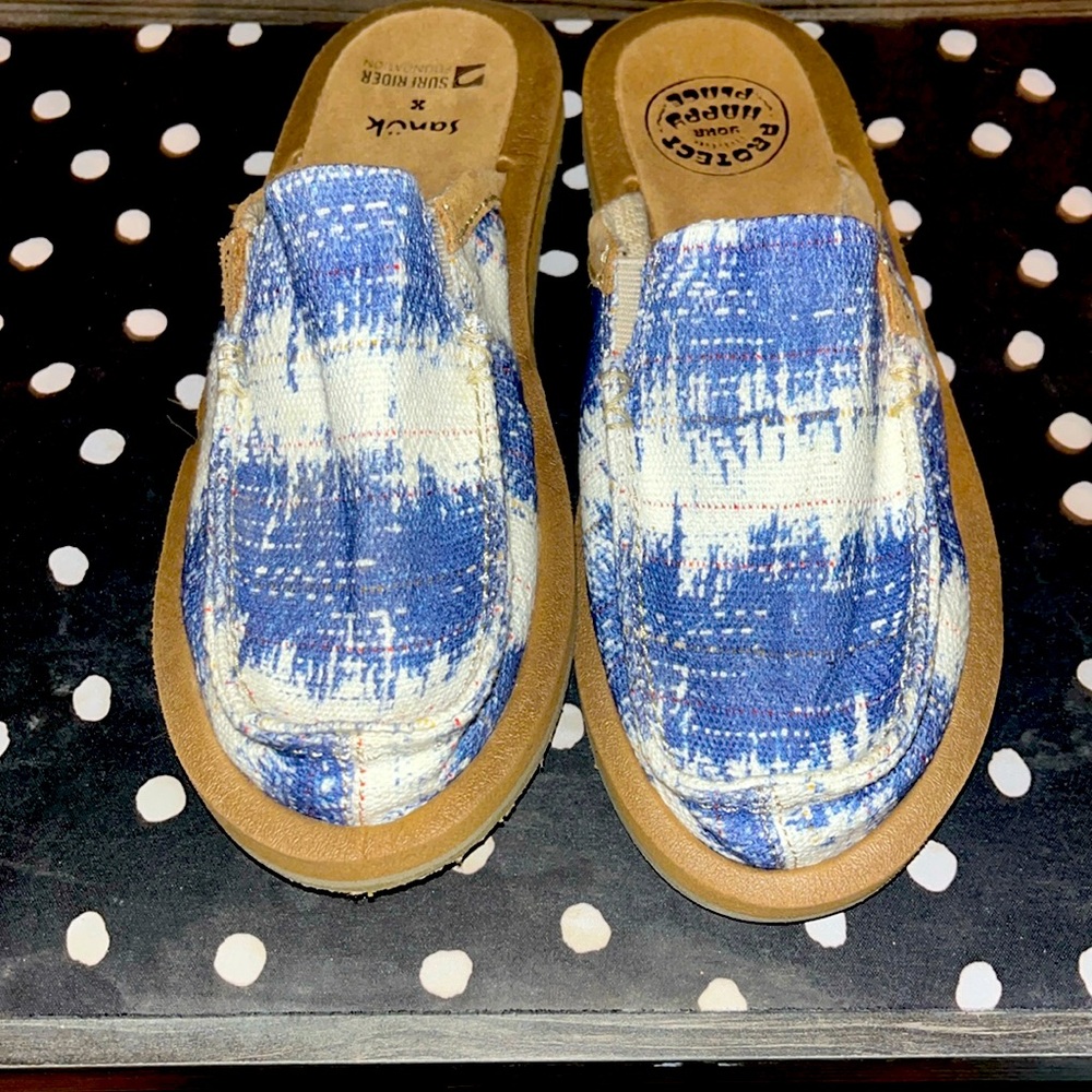 NWOT We Got Your Back ST Surfrider Slide by Sanuk